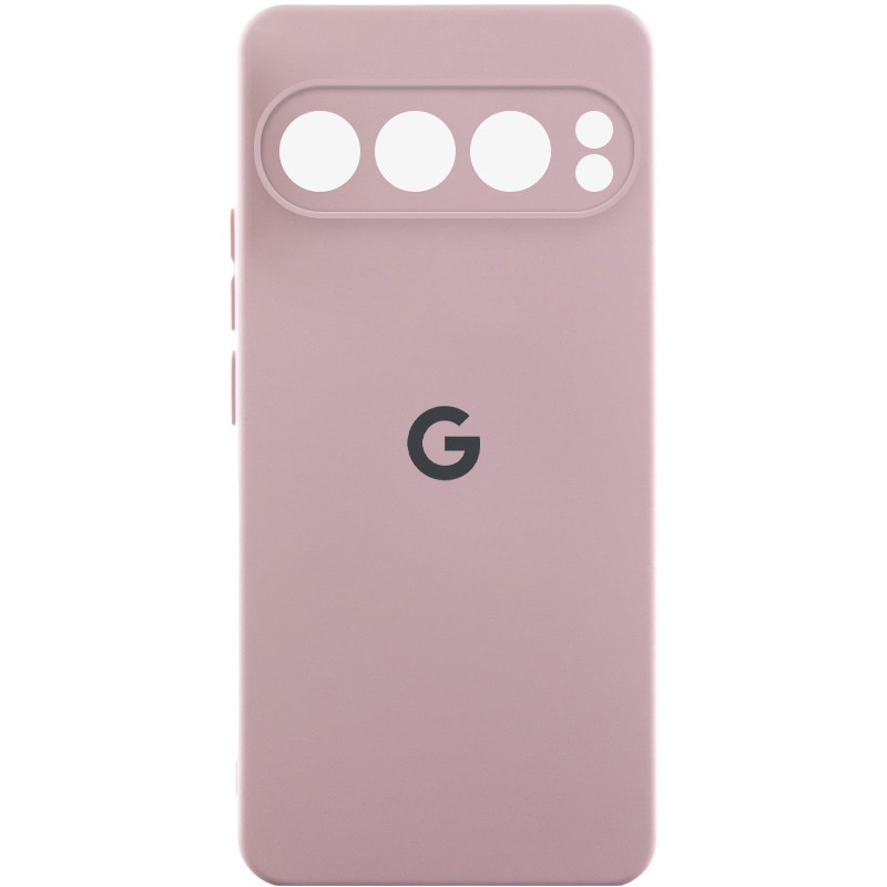 Чохол Silicone Cover Lakshmi Full Camera (AAA) with Logo для Google Pixel 9 Pro XL | Рожевий / Pink Sand, фото 1