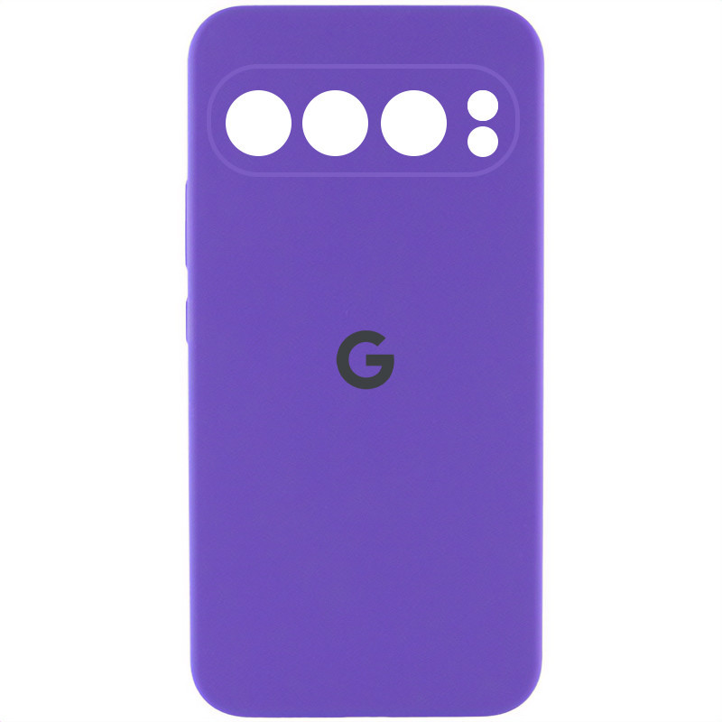 Чохол Silicone Cover Lakshmi Full Camera (AAA) with Logo для Google Pixel 9 Pro XL | Фіолетовий / Amethyst, фото 1