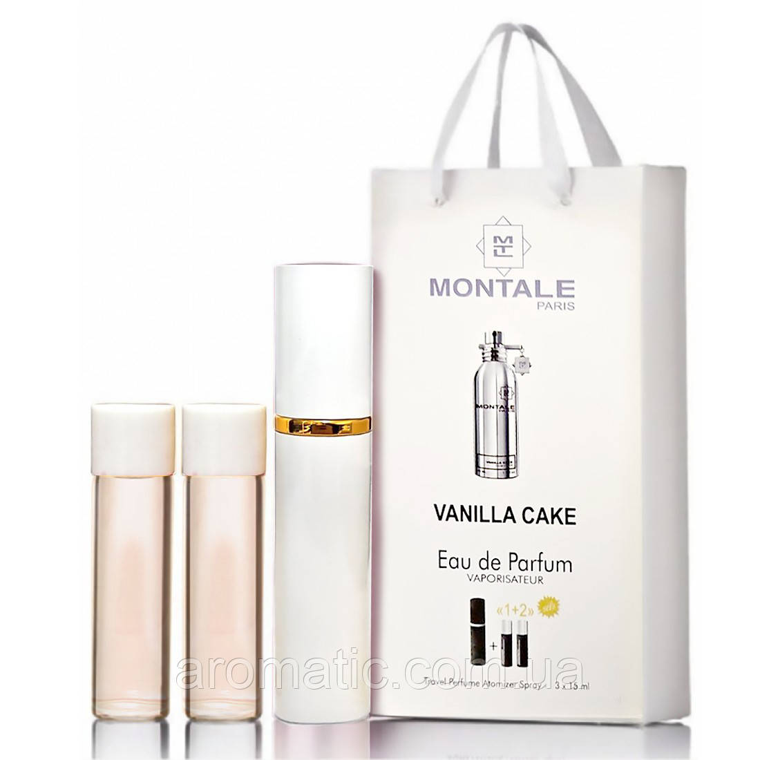 Парфуми унісекс MONTALE Vanilla Cake в подарунковій упаковці 3х15 мл