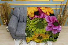 Плед «Хризантеми. Chrysanthemums»