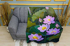 Плед «Лотос індійський. Indian lotus»