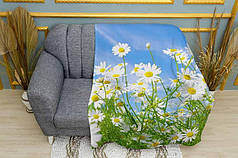 Плед «Поле ромашок. Field of daisies»