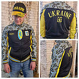 Олімпійка збірної України Боско спорт чорная грудь, фото 5