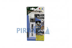 Силіконовий клей Technicqll прозорий, 70 мл, універсальний для скла та кераміки