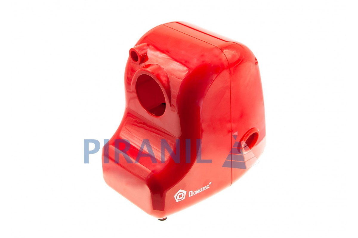 Корпус м'ясорубки Domotec MS 2017, червоний з амортизуючими вставками, фото 1