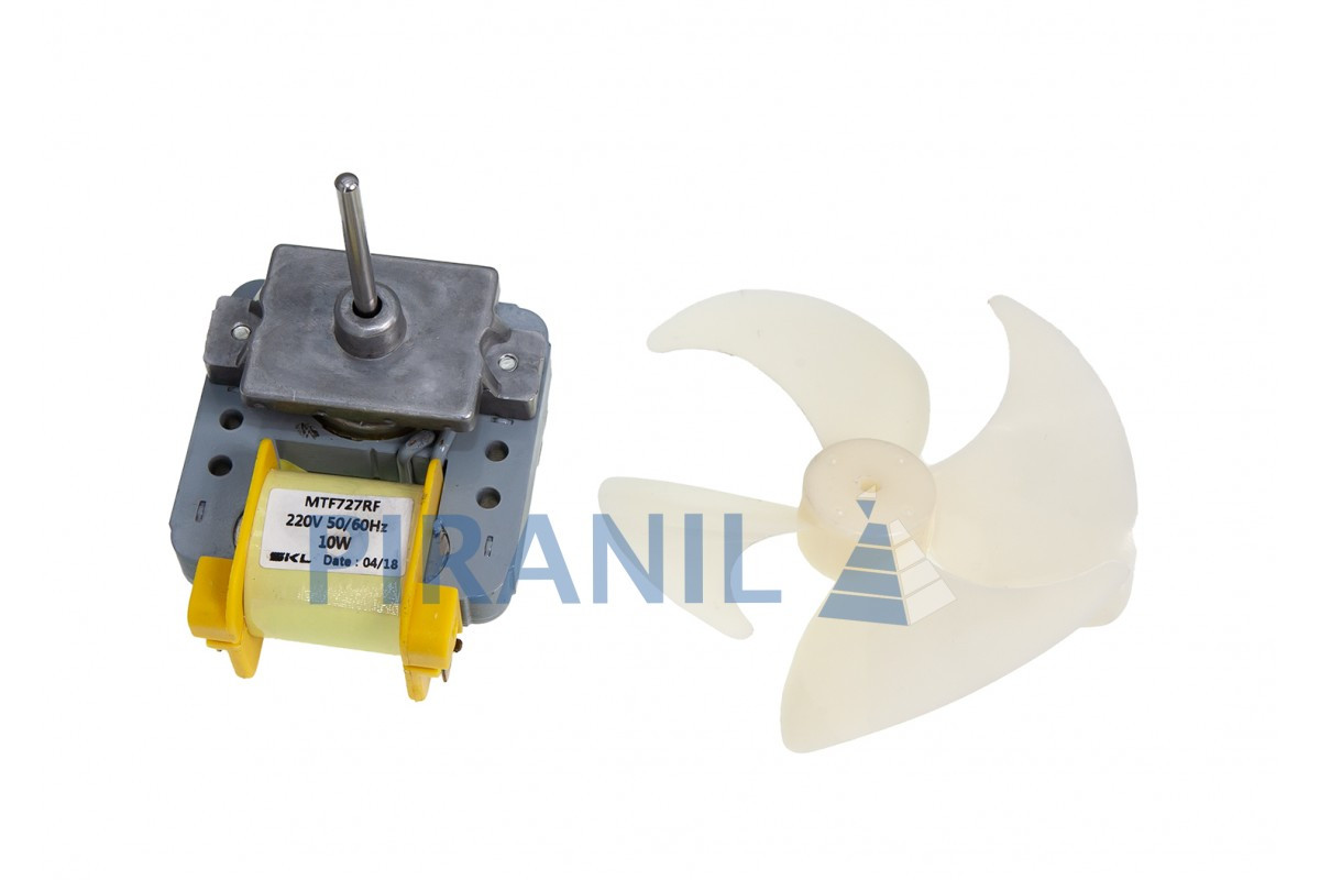 Вентилятор SKL MTF727RF для холодильника No Frost, 220V, 10W, вал 38 мм