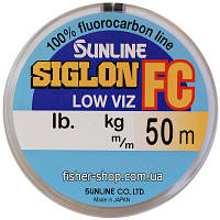 Оригінал! Флюорокарбон Sunline SIG-FC 50м 0.415мм 10.9кг поводковый (1658.01.45) - Вища Якість!
