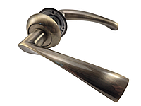 Ручка дверна на круглому п'яті PARTNER 23 AB (бронза)