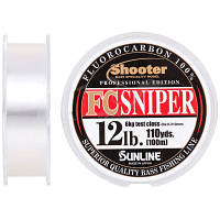 Оригінал! Флюорокарбон Sunline Shooter FC Sniper 100m 0.310mm 6kg (1658.07.37) - Вища Якість!
