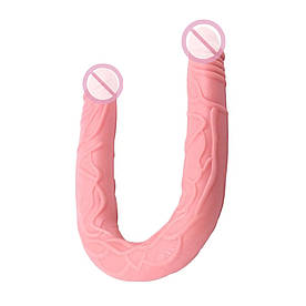 Двосторонній реалістичний фалоїмітатор Chisa HI BASIC, тілесний