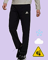 Штани термо чоловічі 58р зимові теплі подвійні плащівка на флісі