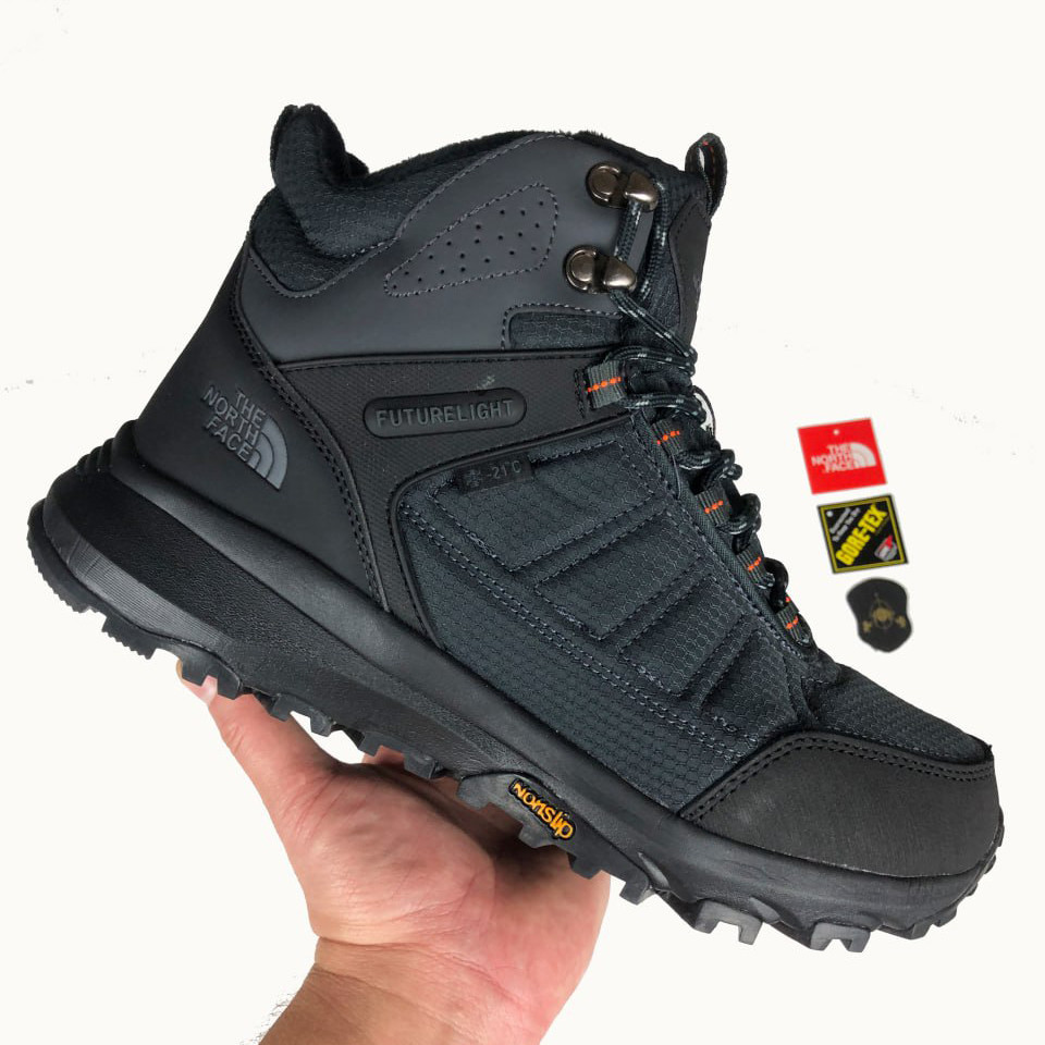 Чоловічі зимові кросівки The North Face FutureLight повсякденні високі сірі