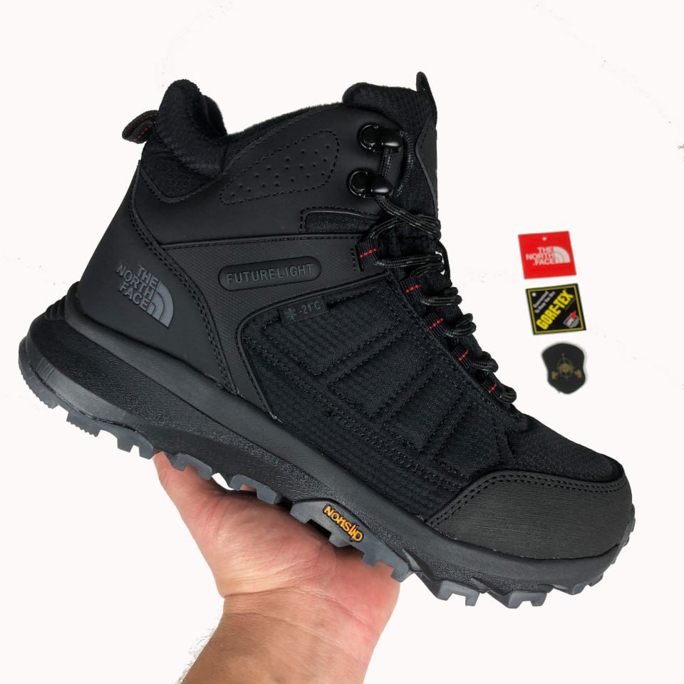 Чоловічі зимові кросівки The North Face FutureLight стильні молодіжні чорні