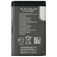 Батарея (акумулятор) Nokia BL-5C оригінал Китай 1100 1101 1110 1280 1600 1616 202 203 2300 2310 2323c 2330c 2600 2626 2700c