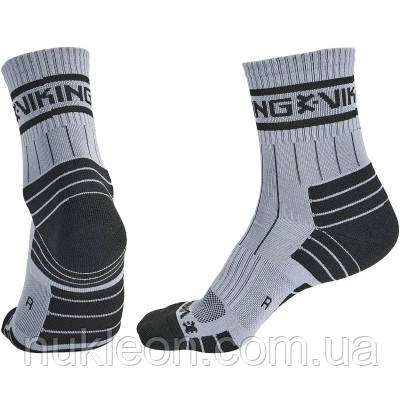 Популярний! Шкарпетки Viking Fishing Arvid 2XL (46-48) сіро-чорний (1919.02.80) - Краща якість тільки на Nukleon.com.ua