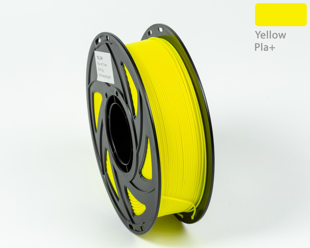 Пластик філамент для 3D-друку UA3D PLA PLUS Yellow 1.75мм, 1кг, Жовтий