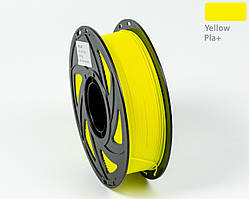 Пластик UA3D PLA+  YELLOW, 1.75мм, 1кг, 330м, 190-220°C, Жовтий філамент для 3D-друку