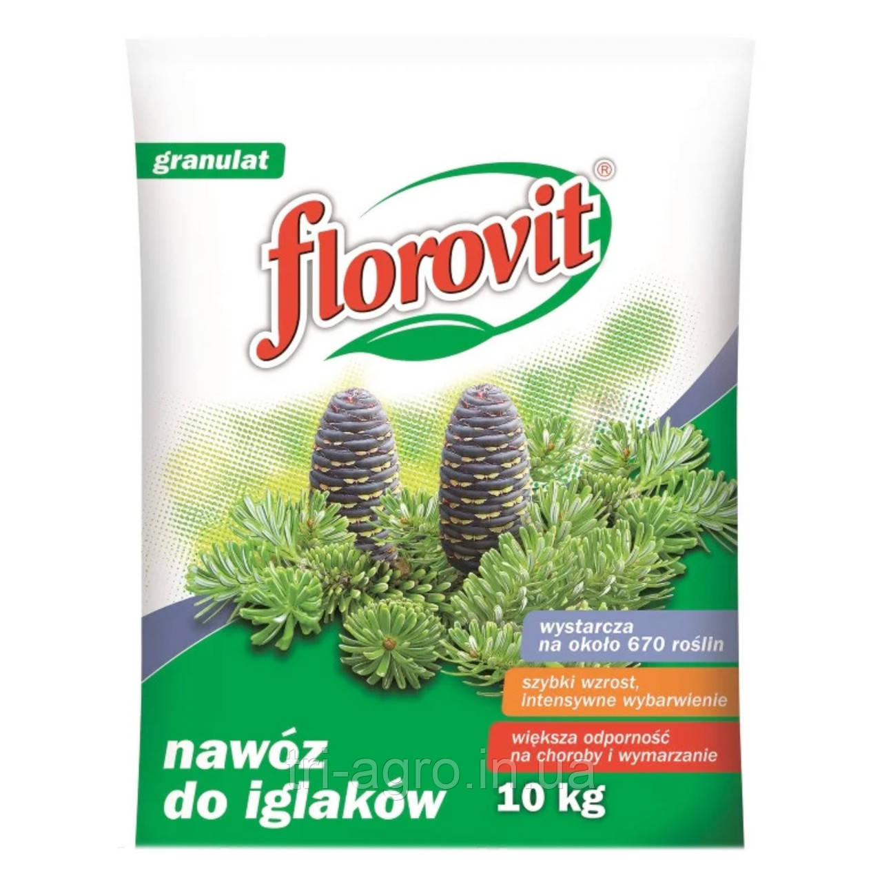 Добриво Florovit для хвойних 10кг
