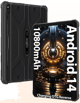 HOTWAV R8 Black 4G LTE IP68 IP69K 4\128GB 10.1 дюйм 10800mAh - Подарунок скло!