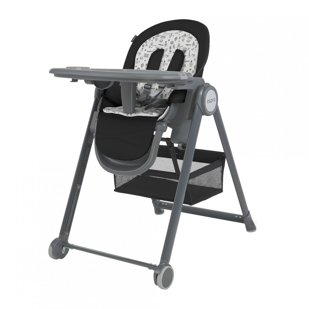 Стільчик для годування Espiro Penne 110 Black, фото 1