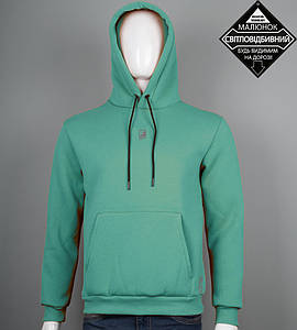 Худі тринитка Fero Reflective М'ята 9425к, XXL (1шт)