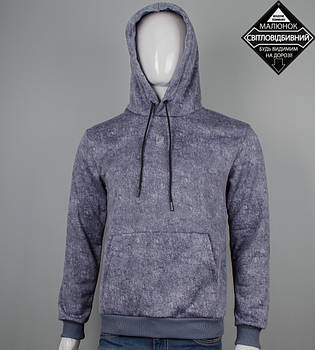 Худі тринитка Fero Reflective 9425к (Уп.4шт M-XXL), Св.Сірий меланж
