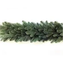 Новорічна хвойна гірлянда лита зелена. Довжина 2 м