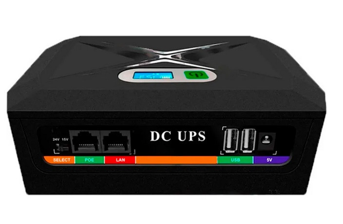 Джерело безперебійного живлення (ДБЖ) для роутера TTN 60W 20800мА-год Вихідна напруга 5 В / 9 В / 12 В