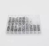 Набір інструментів гайок, шайб для ремонту окулярів і годинника, 2000 шт., фото 3