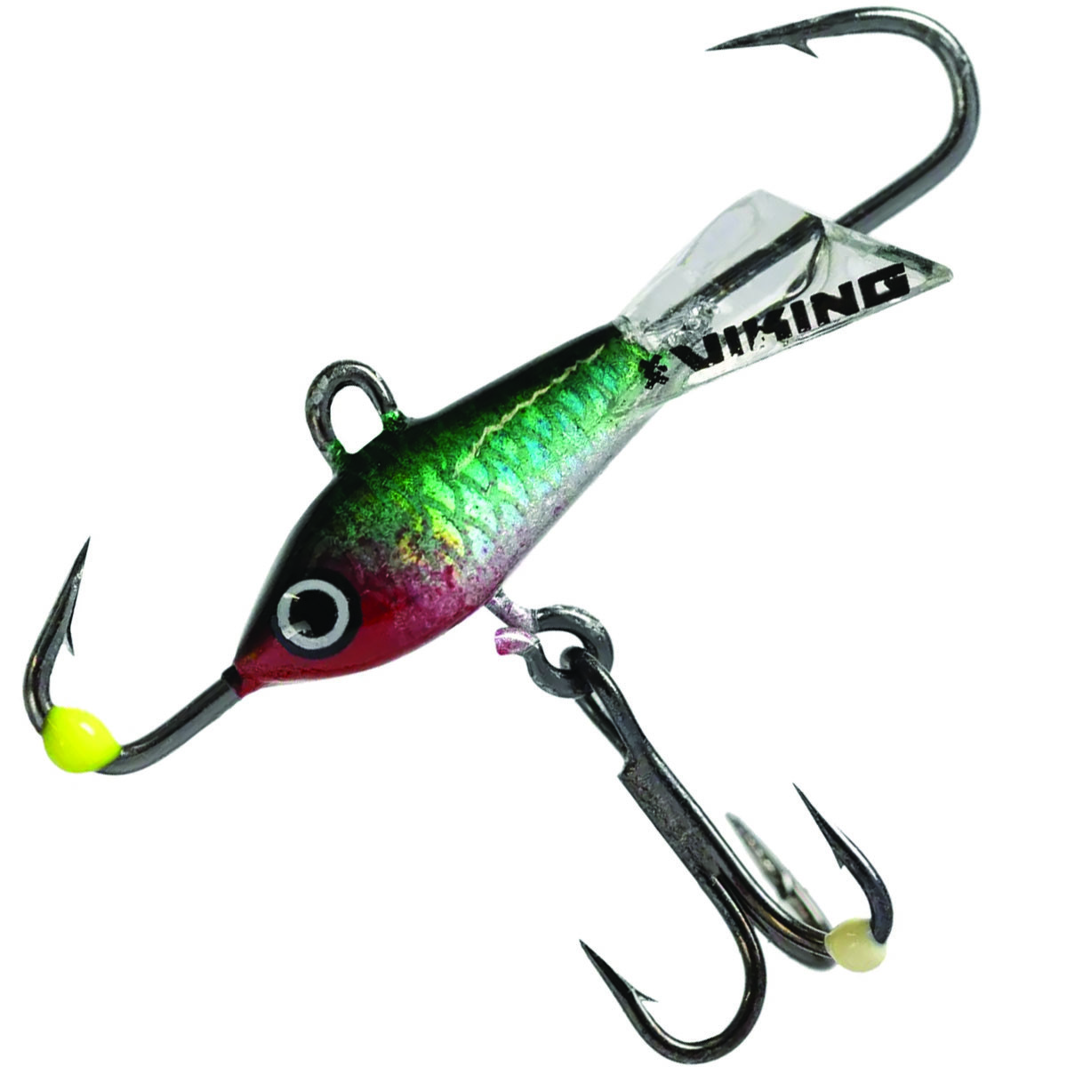 Балансир Viking Fishing Yeti Ice Jig 20mm 3.0g #19 Green Anchovy, фото 1