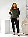 Костюм жіночий 1386тс батал р.50-60, фото 4