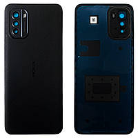 Задня кришка Nokia G60 (чорна Оригінал зі склом камери)