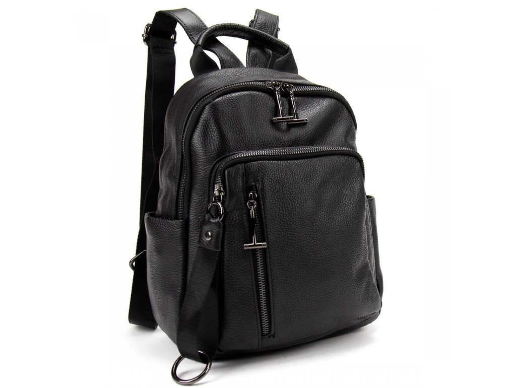 Жіночий рюкзак міський для повсякденного використання виготовлений з натуральної шкіри, фото 1