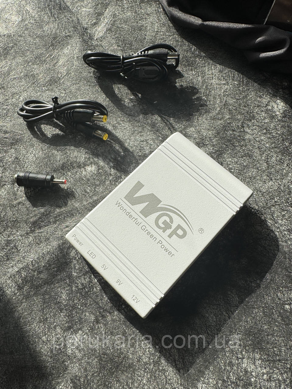 ДБЖ для роутера, повербанк MINI DC UPS WGP 5V-9V-12V, 10400mAh