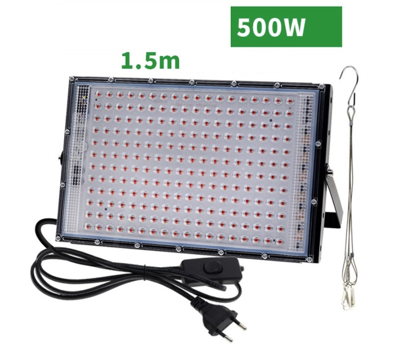 Світлодіодна LED-фітолампа 500 Вт живлення 220 В