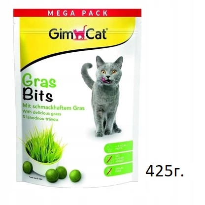 Ласощі для кішок GimCat Gras Bits 425 г