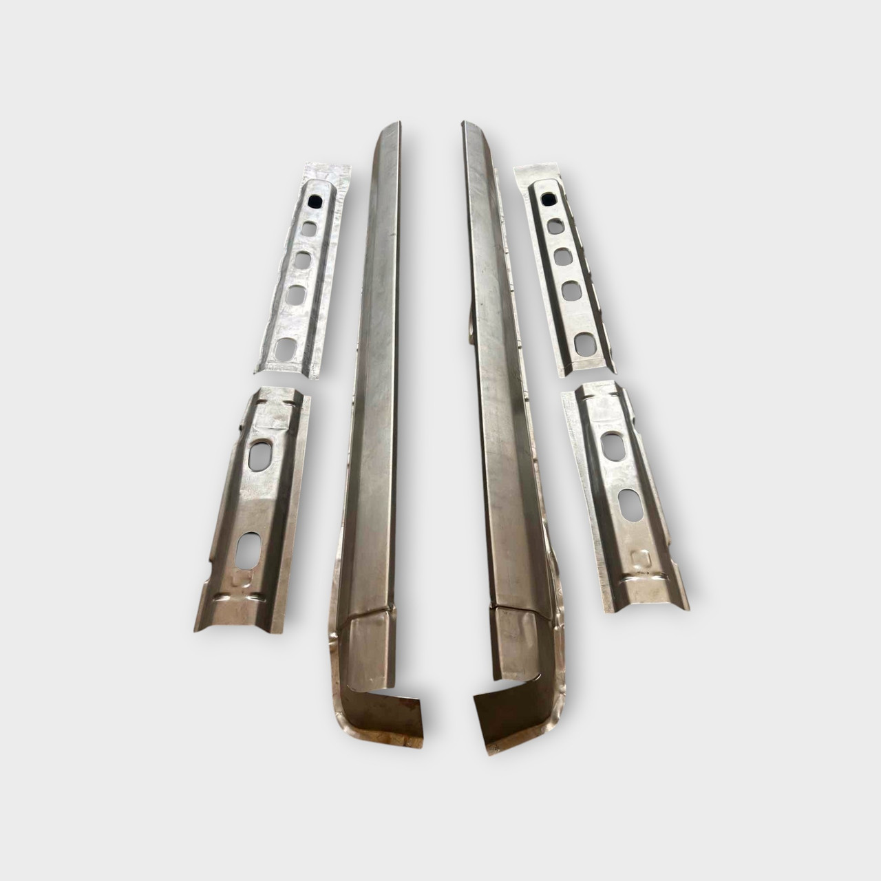 Пороги,(короб) нижня частина до дверей + підсилювачи Део Ланос, фото 1