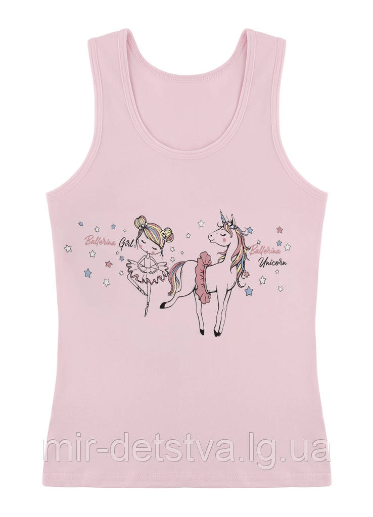 Майки дитячі для дівчаток ТМ Donella оптом р.6/7 років (122-128 см)