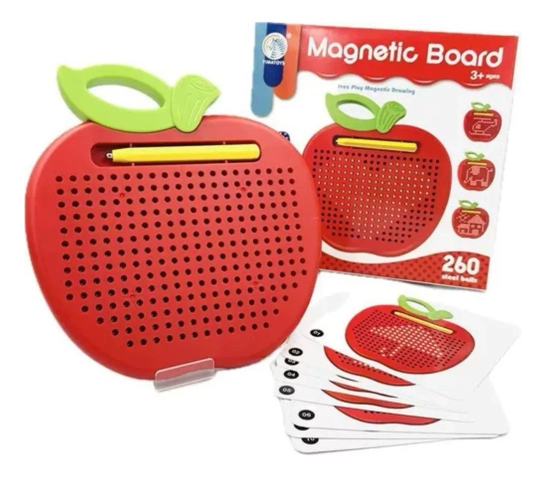 Мозаїка магнітна Magnetic Board (дошка, 260 кульок) YM2225