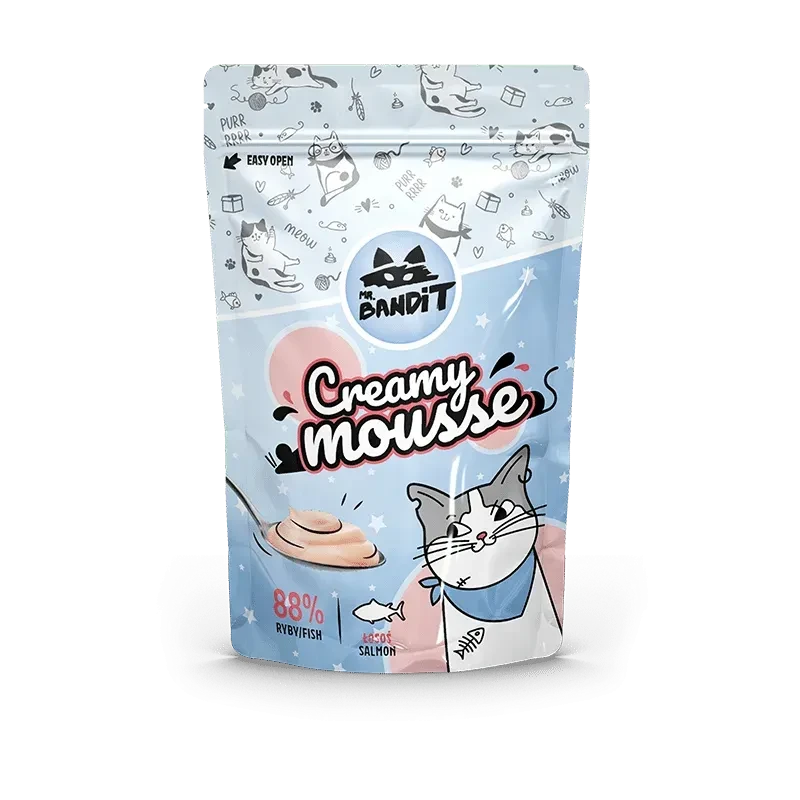 Ласощі для котів Вершковий Мус Mr. Bandit тунець 60 г