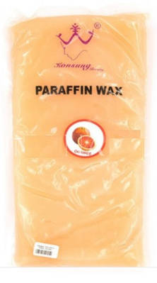 Парафін косметичний для парафінотерапії рук і ніг у брикеті натуральний 450 г  апельсин