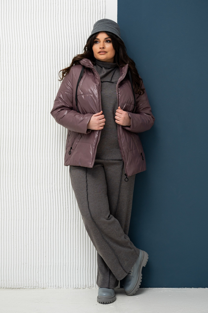 Куртка Софія димчаста троянда 50 (101356), фото 1