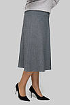 Спідниця Ольга сірий 50 (102252), фото 6