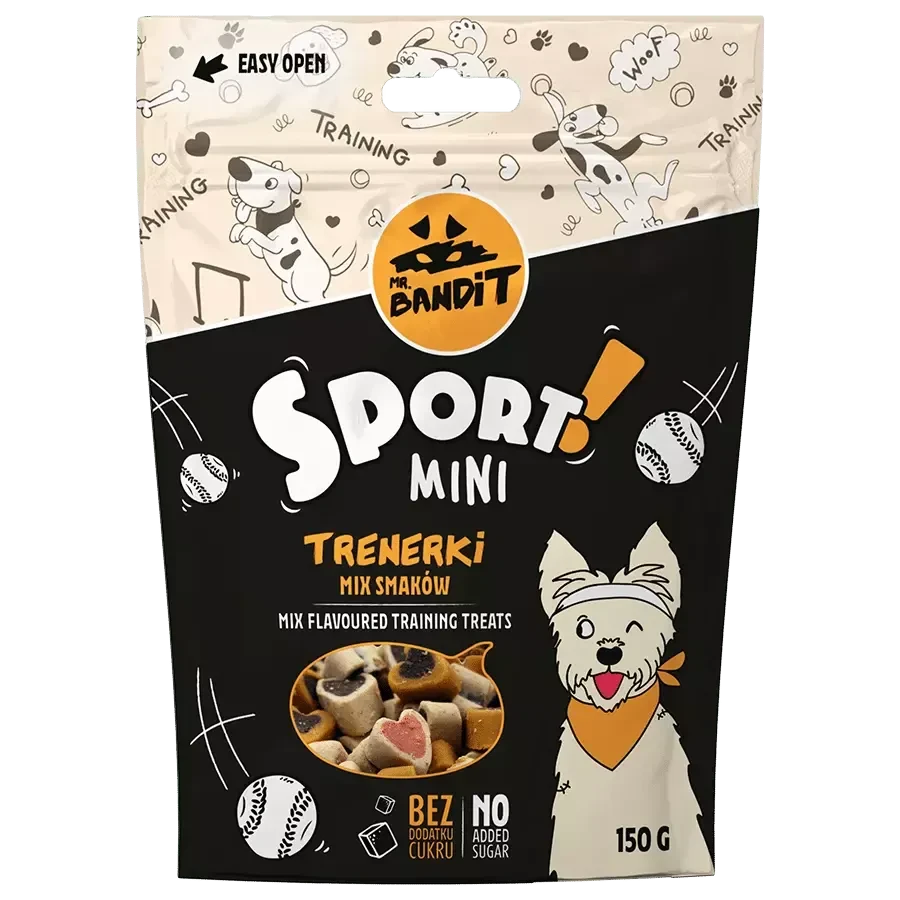 Тренувальні ласощі для собак Mr. Bandit Спорт Міні мікс смаків 150 г