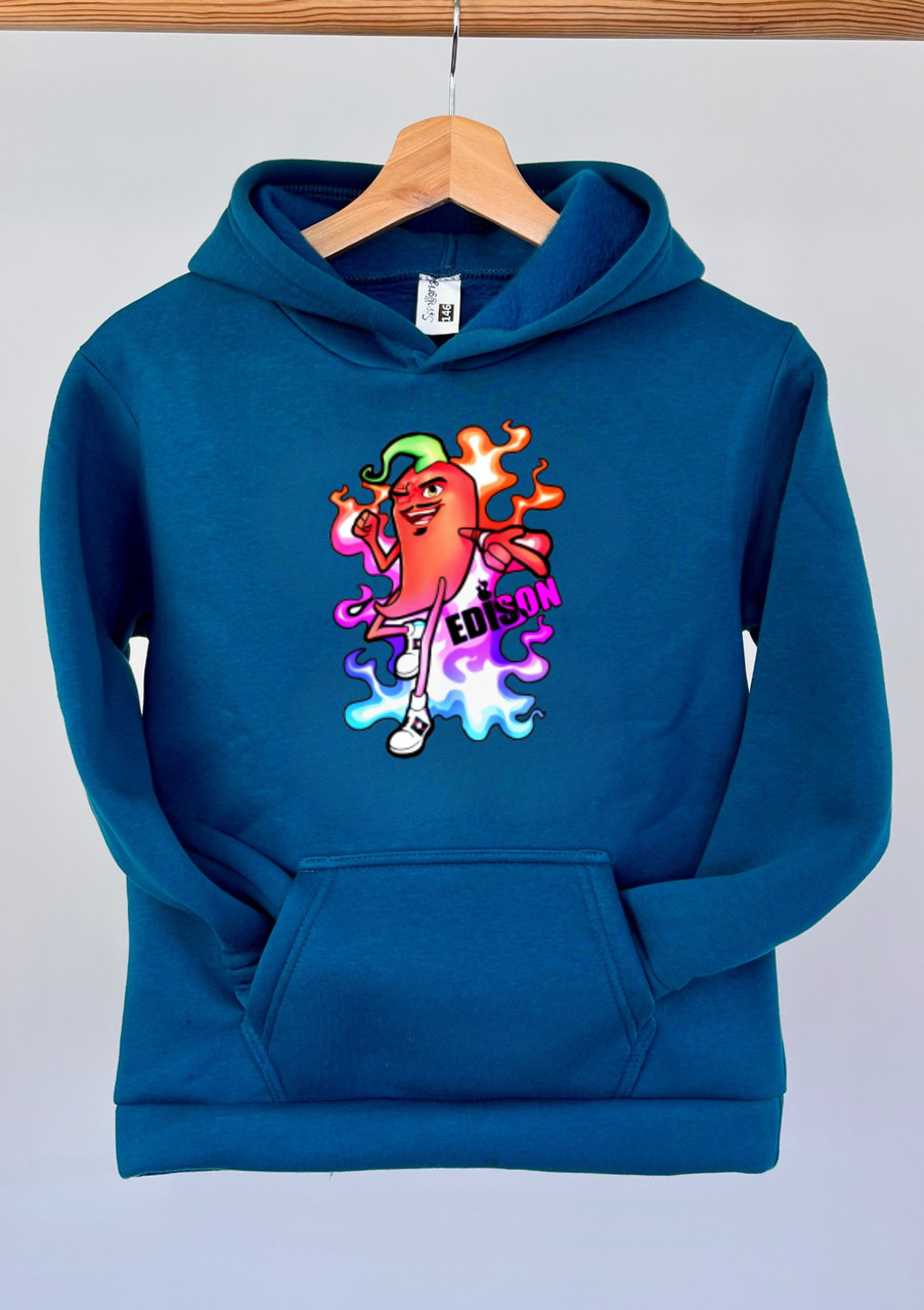 Худі Едісон (Перец), на флісі \ Мерч EdisonPts