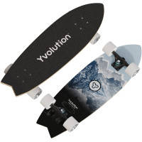 Скейтборд дитячий Yvolution Fishtail Cruiser 76 см, синій (YS48B2)