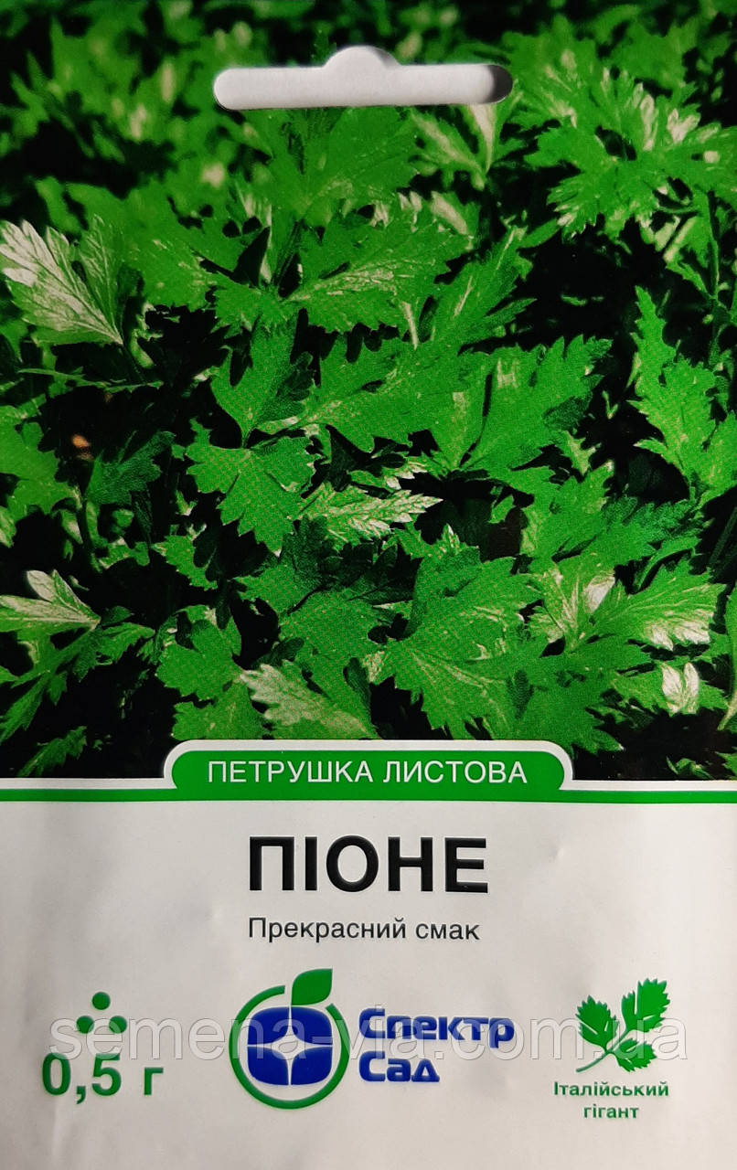 Петрушка листова Піоне вага 0,5 г.