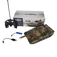 Робот Танк Трансформер на пульті зі звуковими та світловими ефектами та обертанням на 360°