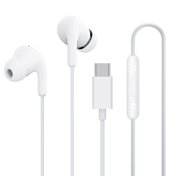 Навушники Xiaomi Type-C Earphones (BHR8931GL) з виходом USB-C білі, фото 1