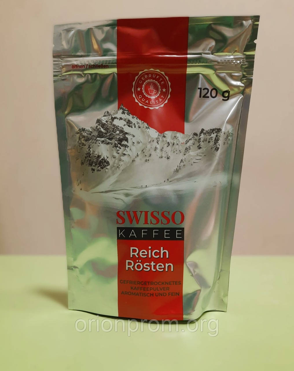 Кава Swisso Kaffee Reich Rosten 120 г розчинна